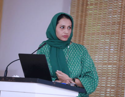 Dr Maryam speaking during DHUS event — photo 10