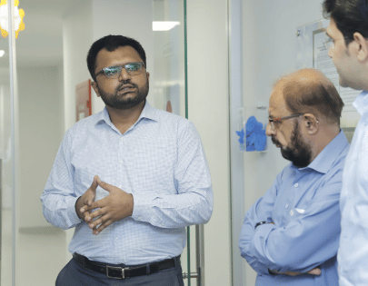 Oncogen Pharma manufacturing plant visit session — photo 3
