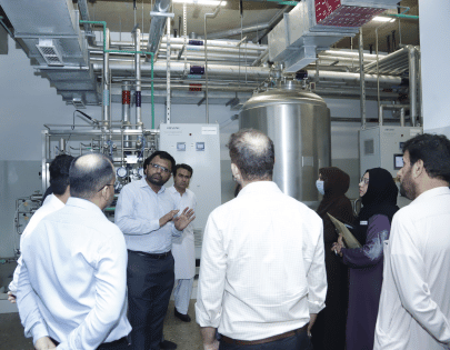 Oncogen Pharma manufacturing plant visit session — photo 8