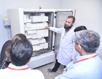 Oncogen Pharma manufacturing plant visit session — photo 13