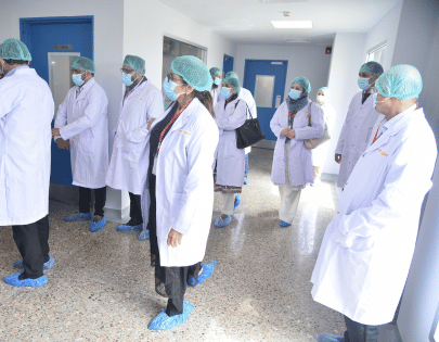 Oncogen Pharma manufacturing plant visit session — photo 17