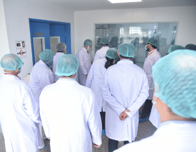 Oncogen Pharma manufacturing plant visit session — photo 18